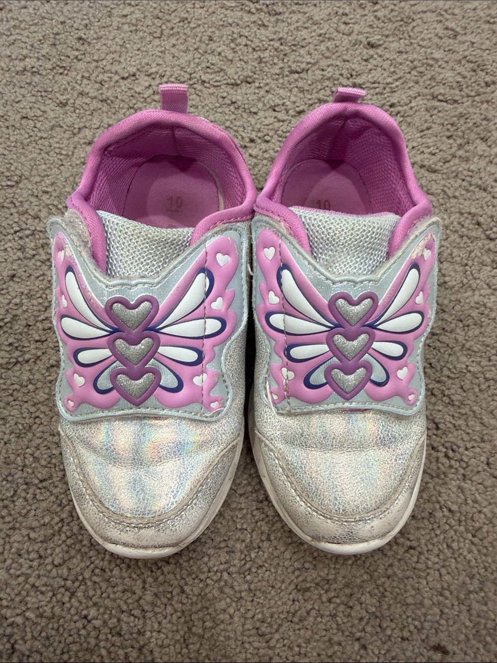 Butterfly Light-Up Sneakers